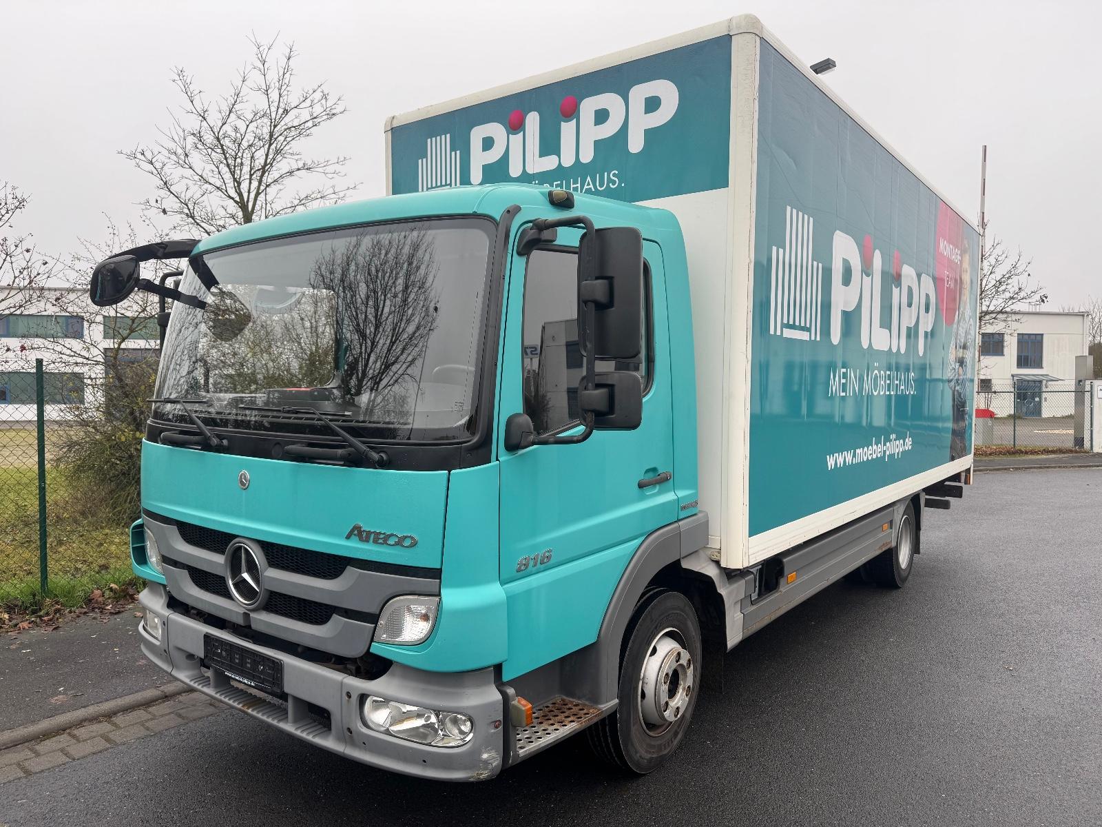 Mercedes-Benz 816 Atego Koffer Ad-Blue 1.Hand