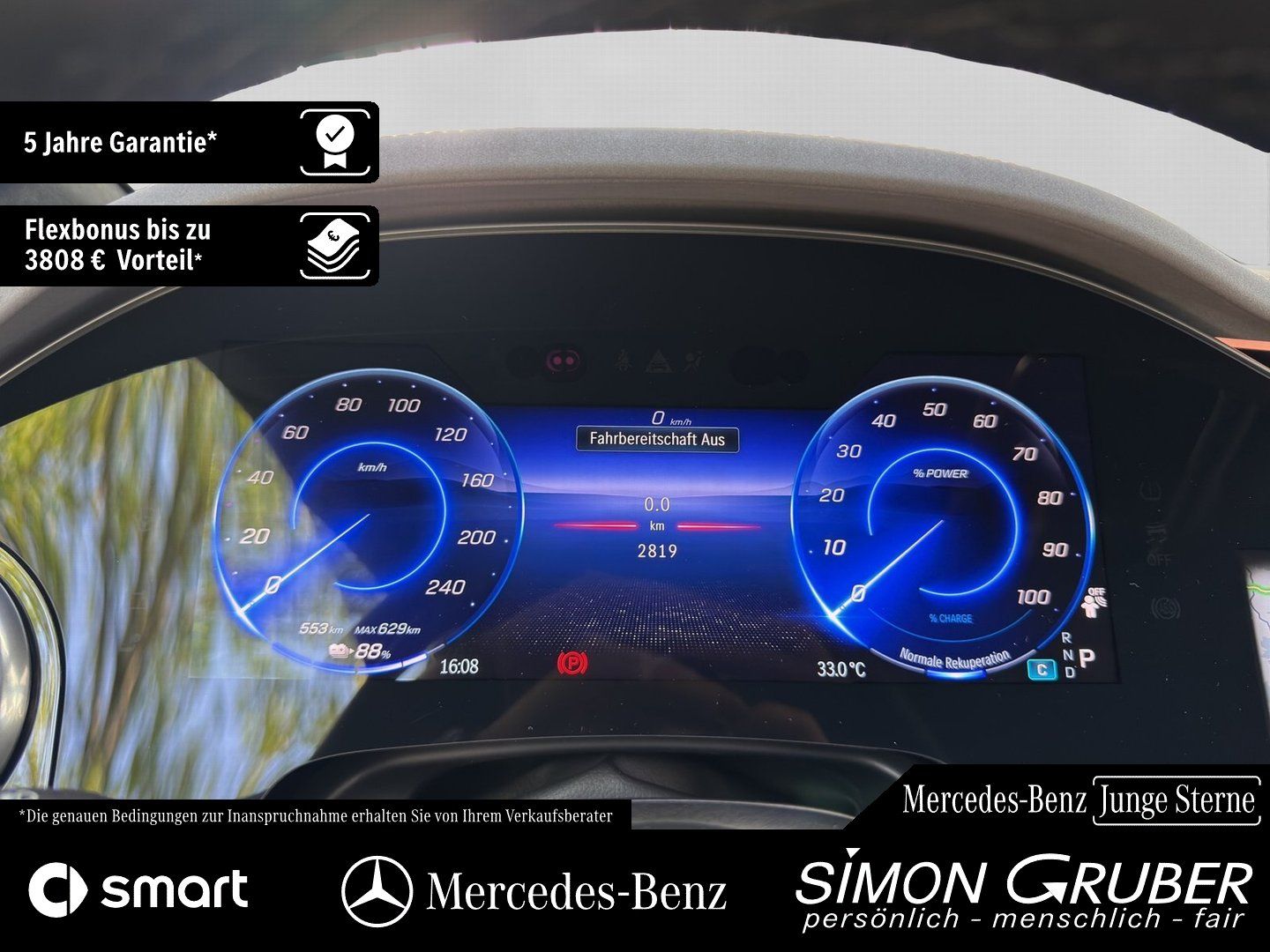 Fahrzeugabbildung Mercedes-Benz EQS 580 4M SUV AMG Premium+ Massage AHK 7 Sitze
