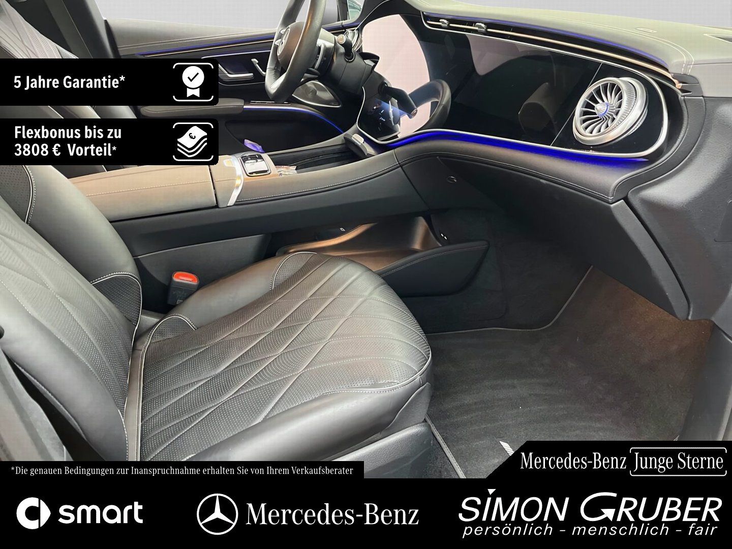 Fahrzeugabbildung Mercedes-Benz EQS 580 4M AMG Pano Hyper Sitzklima Massage
