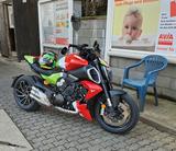 Ducati Diavel V4, Trecolore,  Alarm, Heizgr., Navi Vorb - DUCATI DIAVEL V4