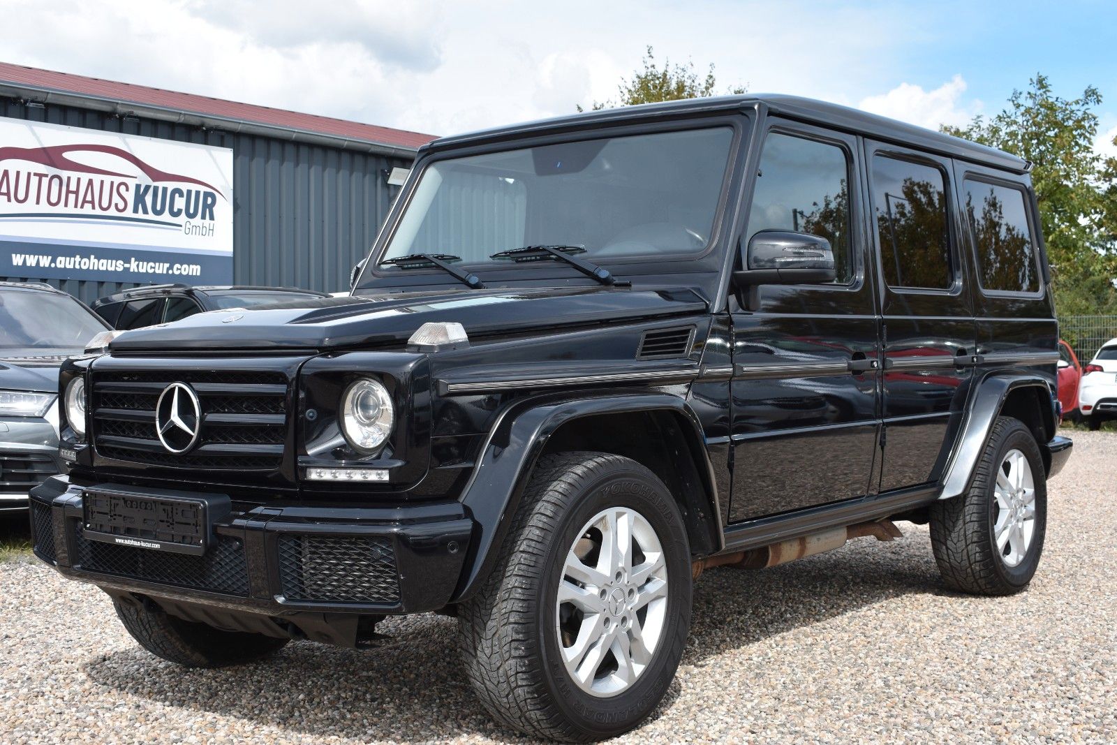 Fahrzeugabbildung Mercedes-Benz G 500 V8 1.HAND/AHK/SD/LEDER/KAMERA/TOTWINKEL