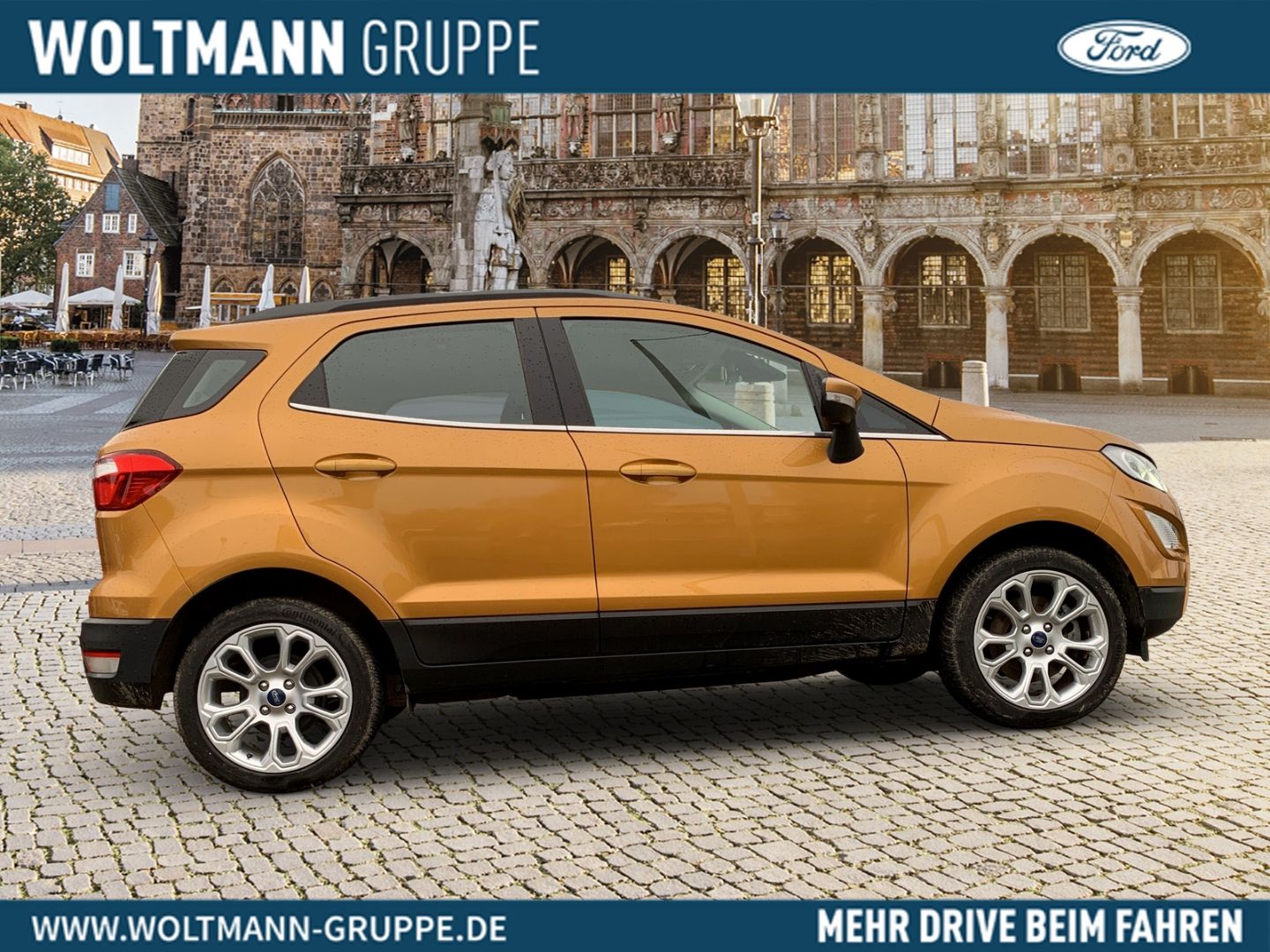 Fahrzeugabbildung Ford EcoSport Titanium nur 10.000 km!!, Navi, Sitzhei