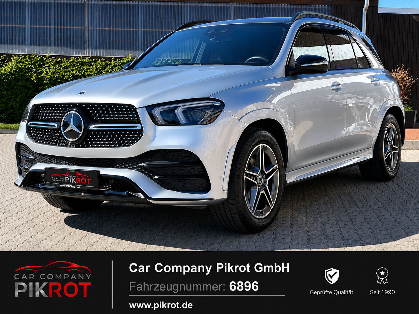 MERCEDES-BENZ GLE 350 de 4M AMG,NIGHT,AHK,DISTR,360°,PANO