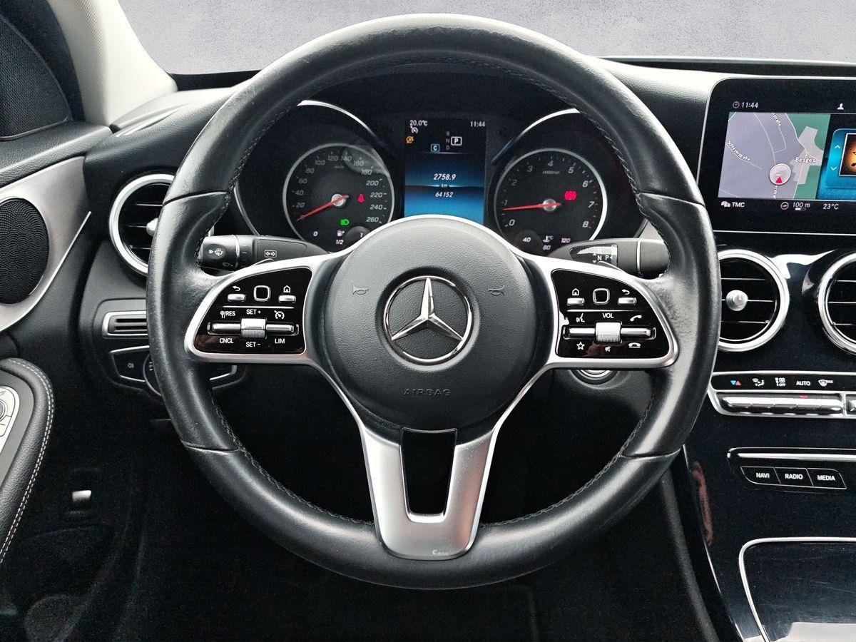 Mercedes-Benz C-Class Lim. AHK Multibeam Standhz Kamera Navi Alu, миниатюра 12