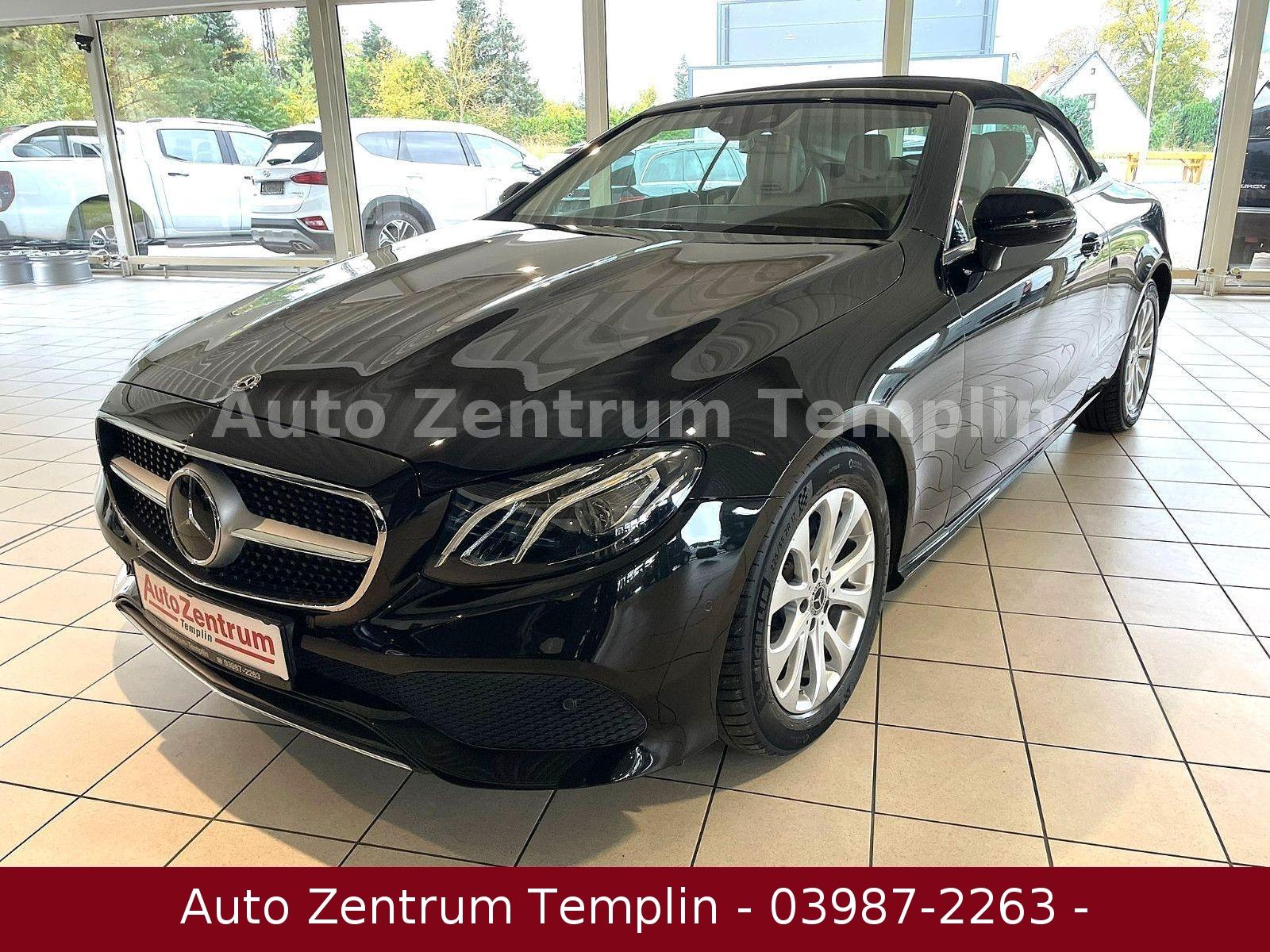 Mercedes-Benz E200 Cabrio Navi-LED-Head up-Service-Leder-Cam!