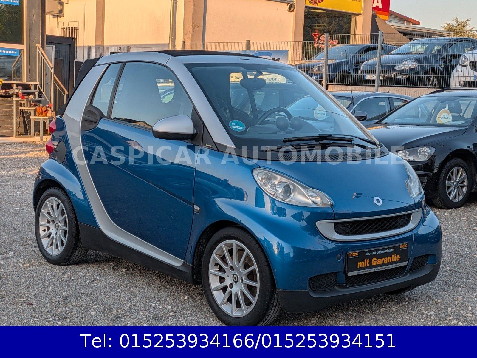 Smart ForTwo cabrio Micro Hybrid Drive,KLIMA,NAVI,ALU