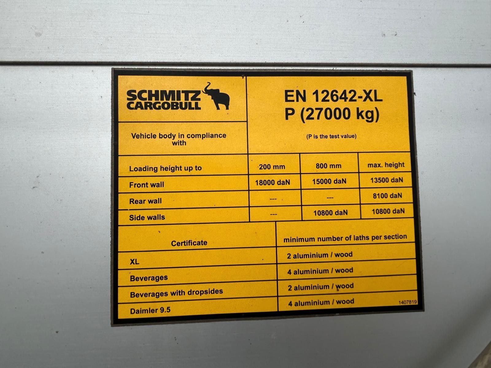 Fahrzeugabbildung Schmitz Cargobull Sattelcurtainsider SCS 24/L-13.62 EB