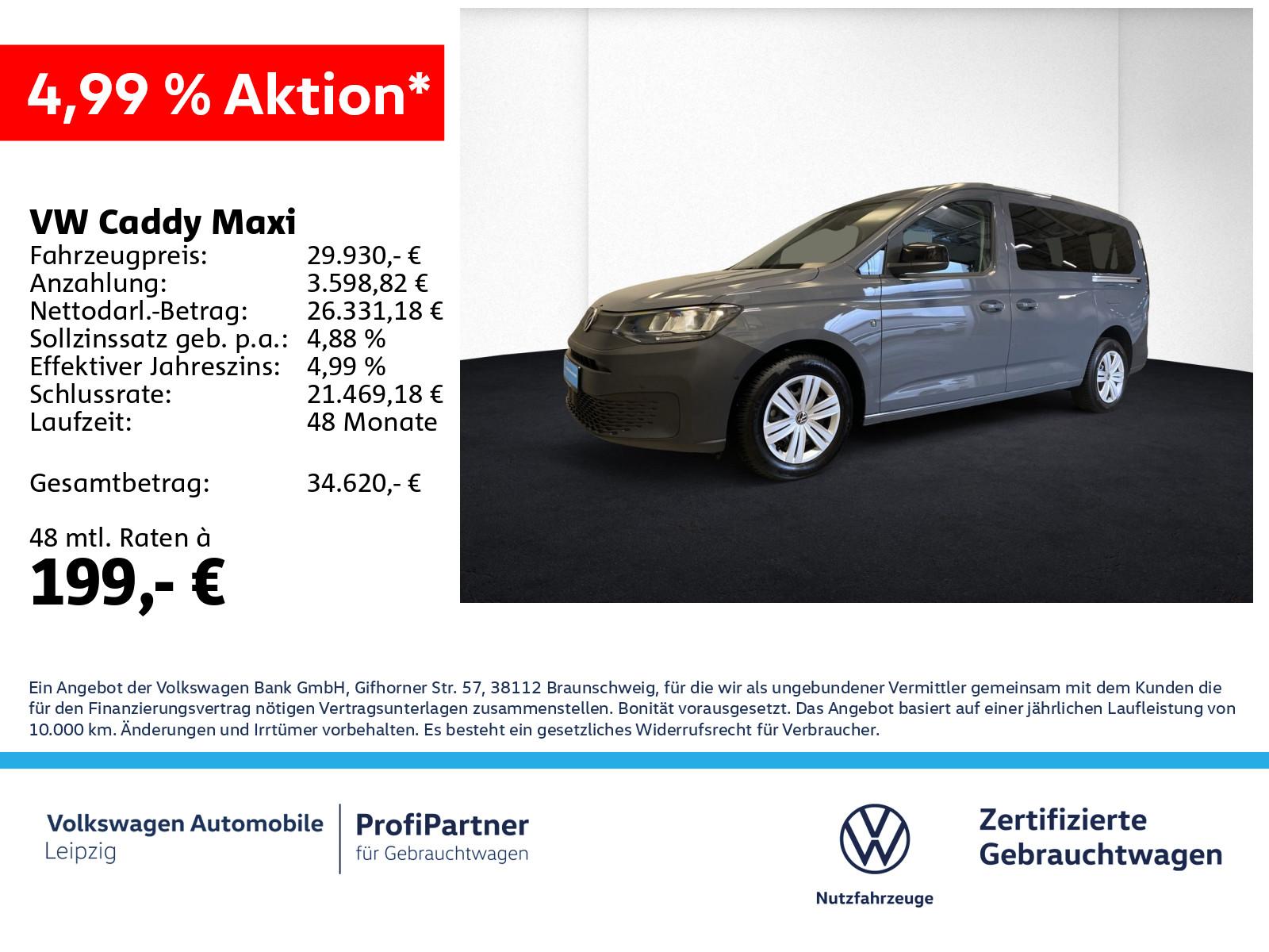 Volkswagen Caddy Maxi 1.5 TSI *vorb.AHK*Standhzg.*PDC*SHZ
