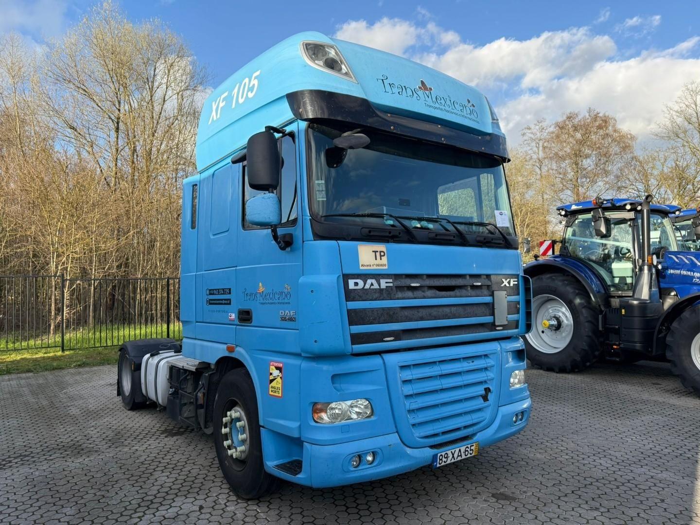 DAF XF105.460 SuperSpaceCab Engine problem Retarder