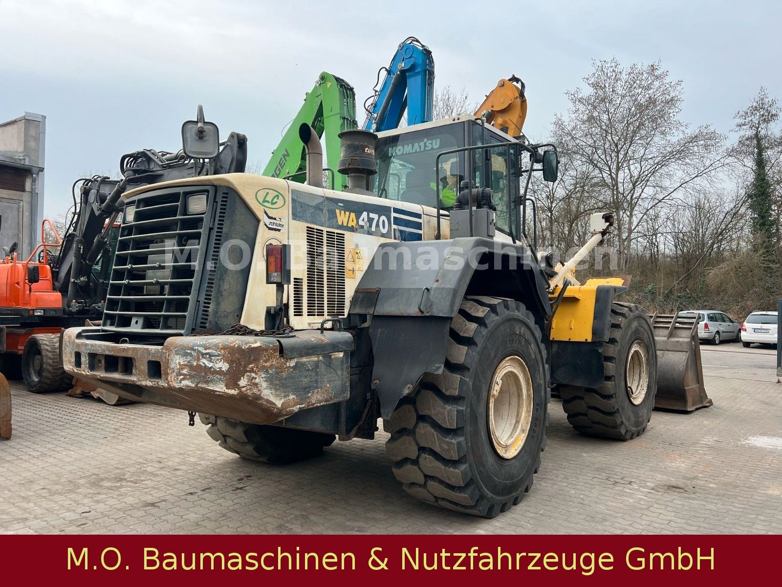Fahrzeugabbildung Komatsu WA 470-6 LC / ZSA / AC / SW / Waage /