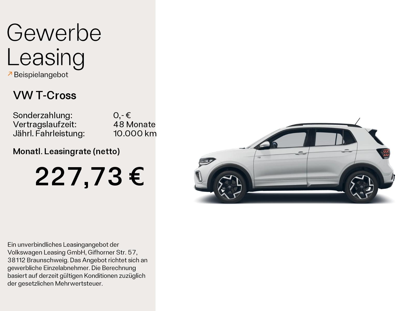 Volkswagen T-Cross 1.0 TSI R-Line RFK*Matrix*Navi*ACC*AHK, миниатюра 23