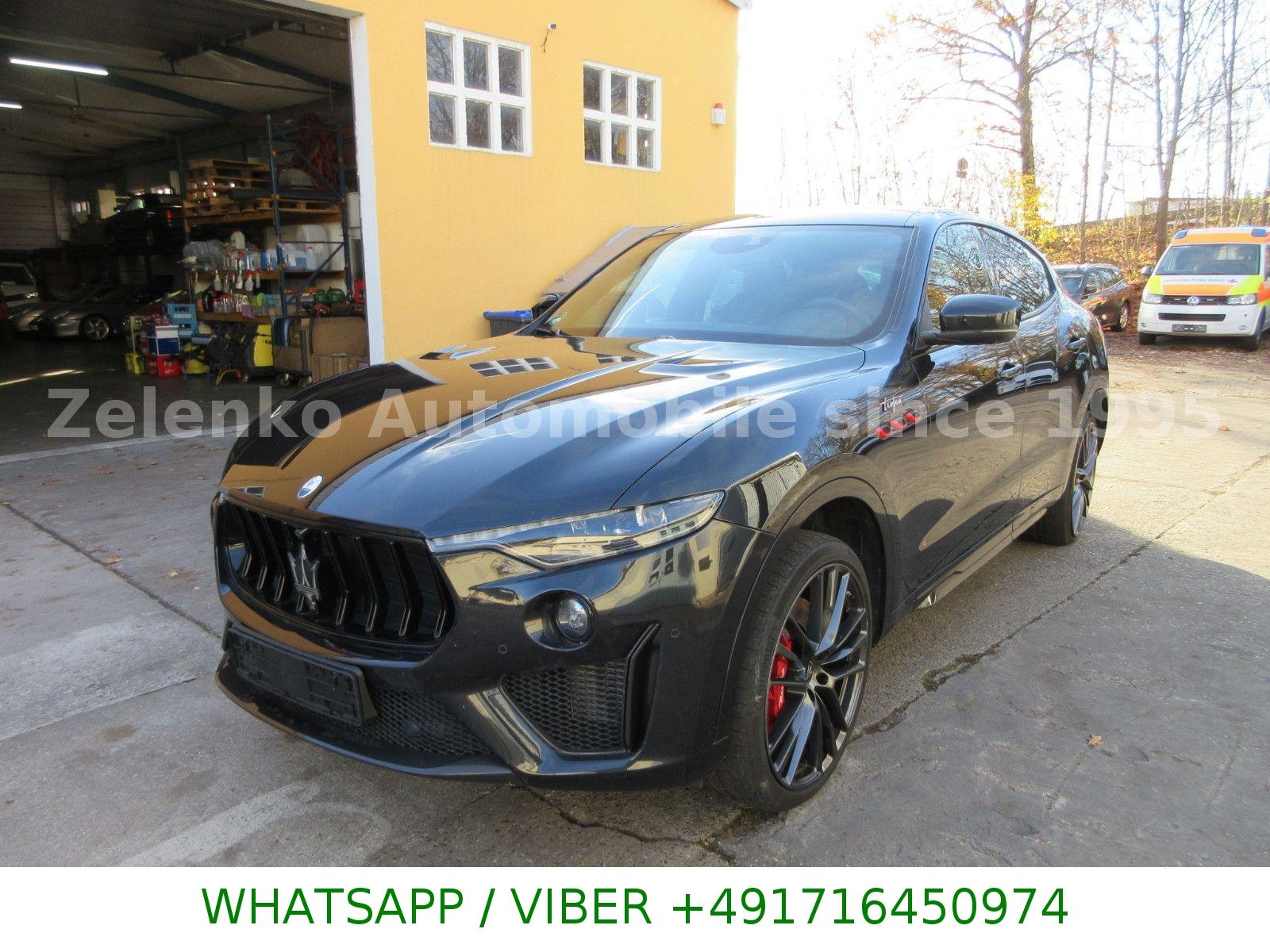 Maserati Levante Trofeo V8 Carbon 360-Camera 22 " *fährt*