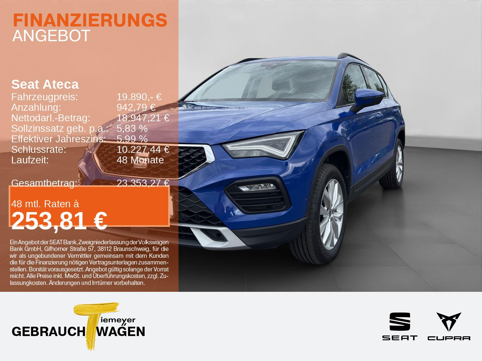 Seat Ateca 2.0 TDI DSG STYLE AHK DINAMICA ACC BEATS