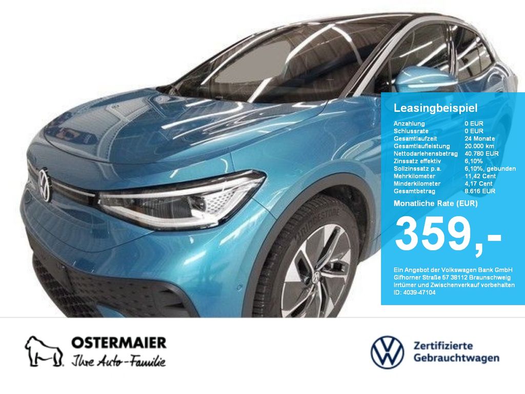 Volkswagen ID.5 PRO 286PS NP.70T ACC.5J-G.WÄRMEPUMPE.AHK.KA