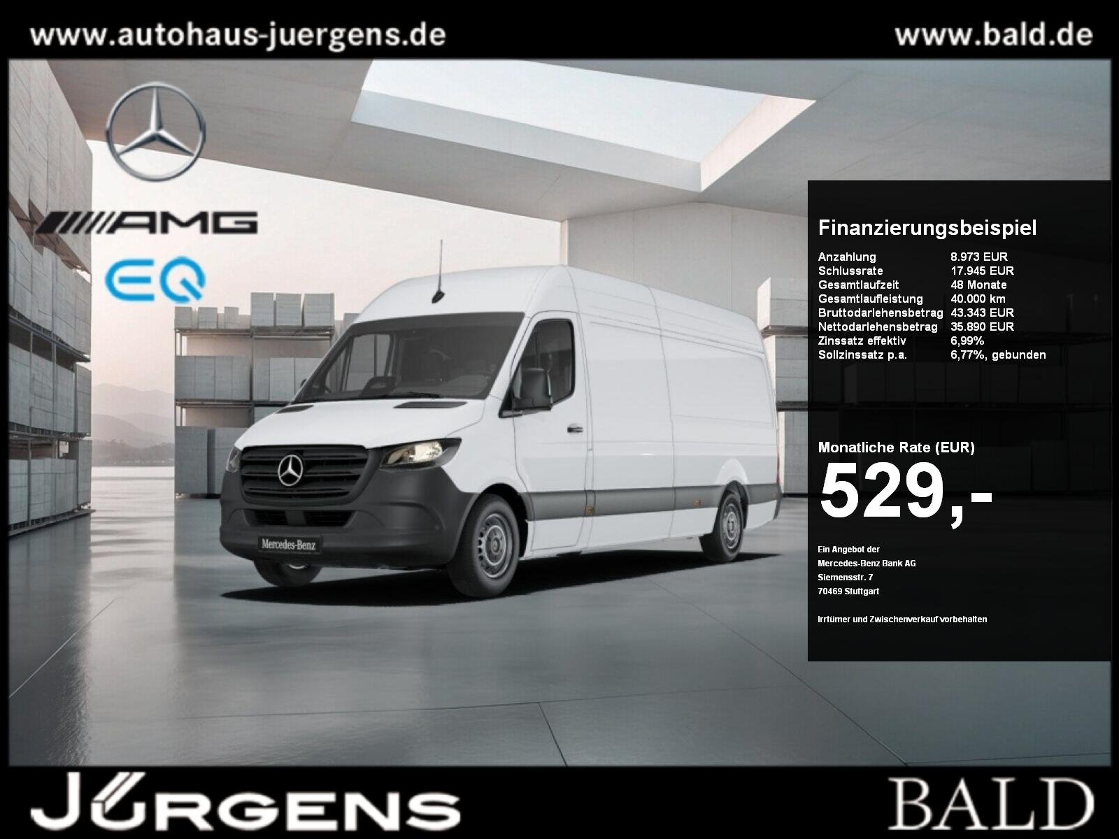 Mercedes-Benz Sprinter 317 Kasten/L3H2/AHK3,5to/Kilma/Kamera