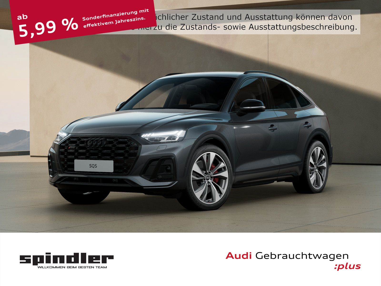 Audi SQ5 Sportback TDI quattro / Matrix, Navi+, AHK
