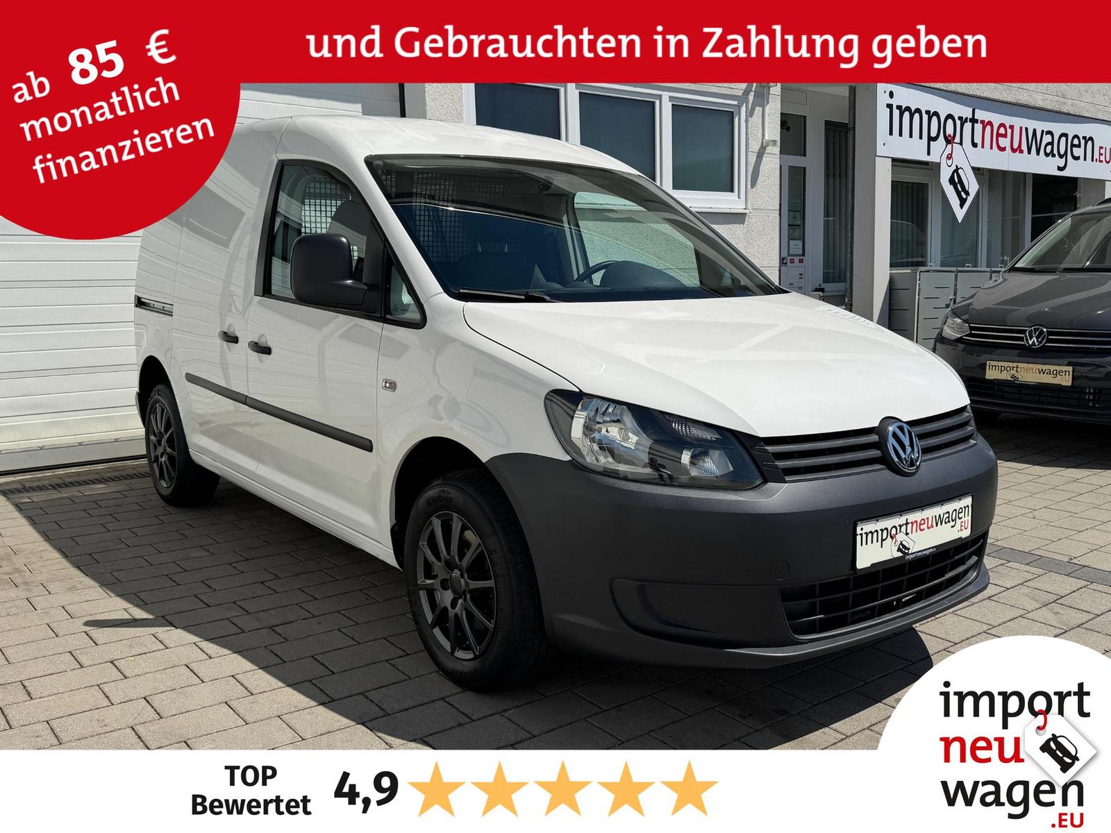 Volkswagen Caddy Kasten 1.6 TDI AHK+PDC+Klima+1. Hand!