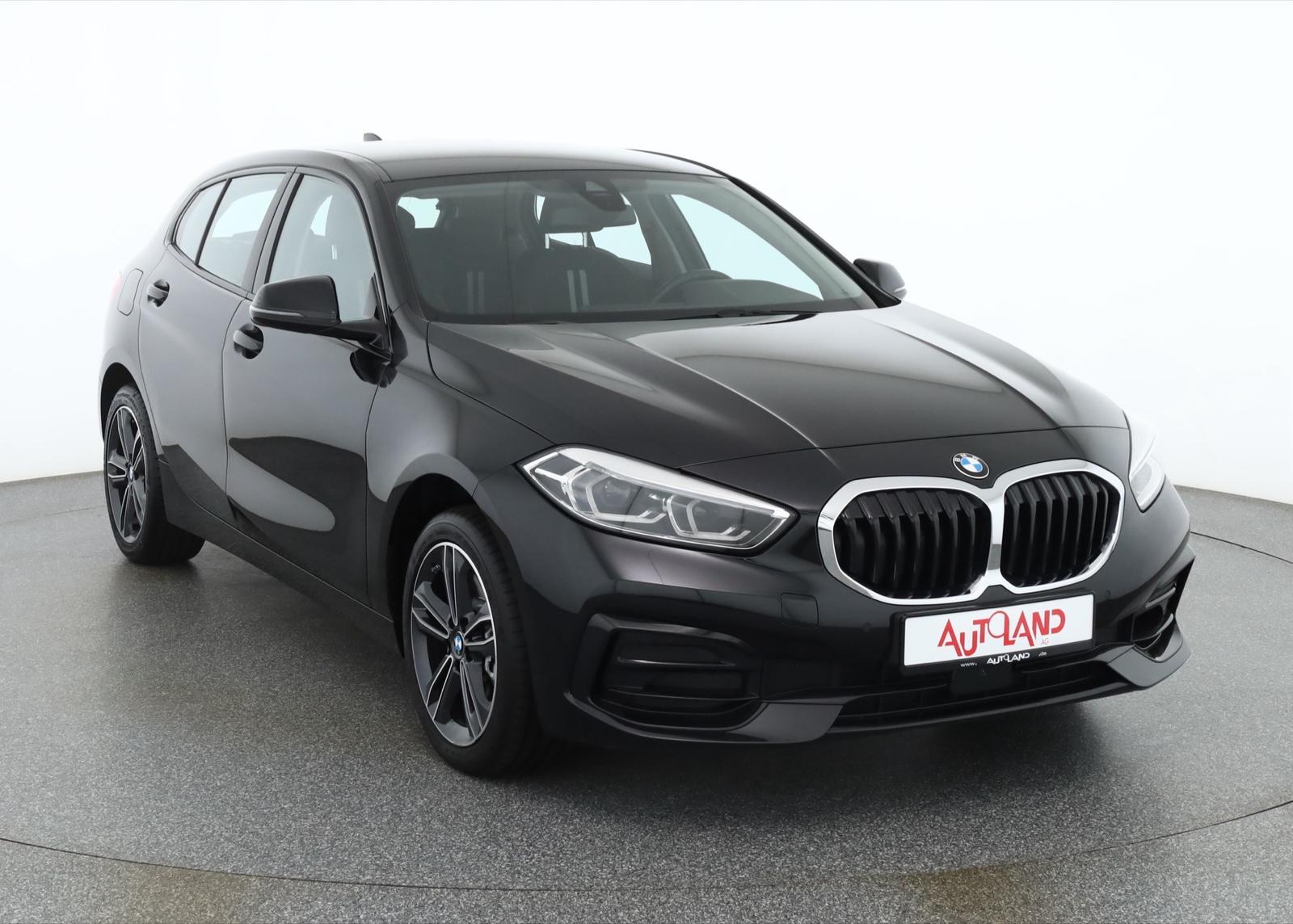 BMW 1 Series i Sportline LED Navi Teilleder AHK DAB PDC, миниатюра 7