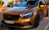 Mercedes-Benz A 250 - - mit Benzin-Antrieb: Beige, Schiebedach, Limousine