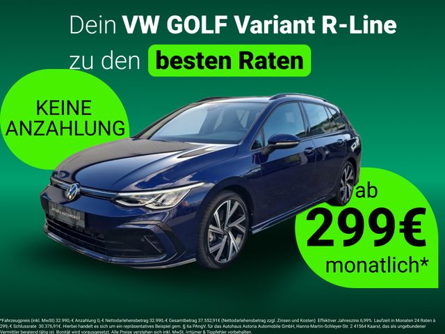 Volkswagen Golf R-Line AHK Kamera 18Zoll ACC Winterp. Navi*