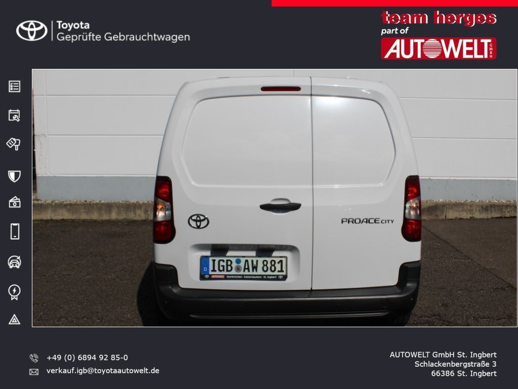 Fahrzeugabbildung Toyota Proace City 1.5 D-4D L1 Meister LED,Navi,PDC,FLA