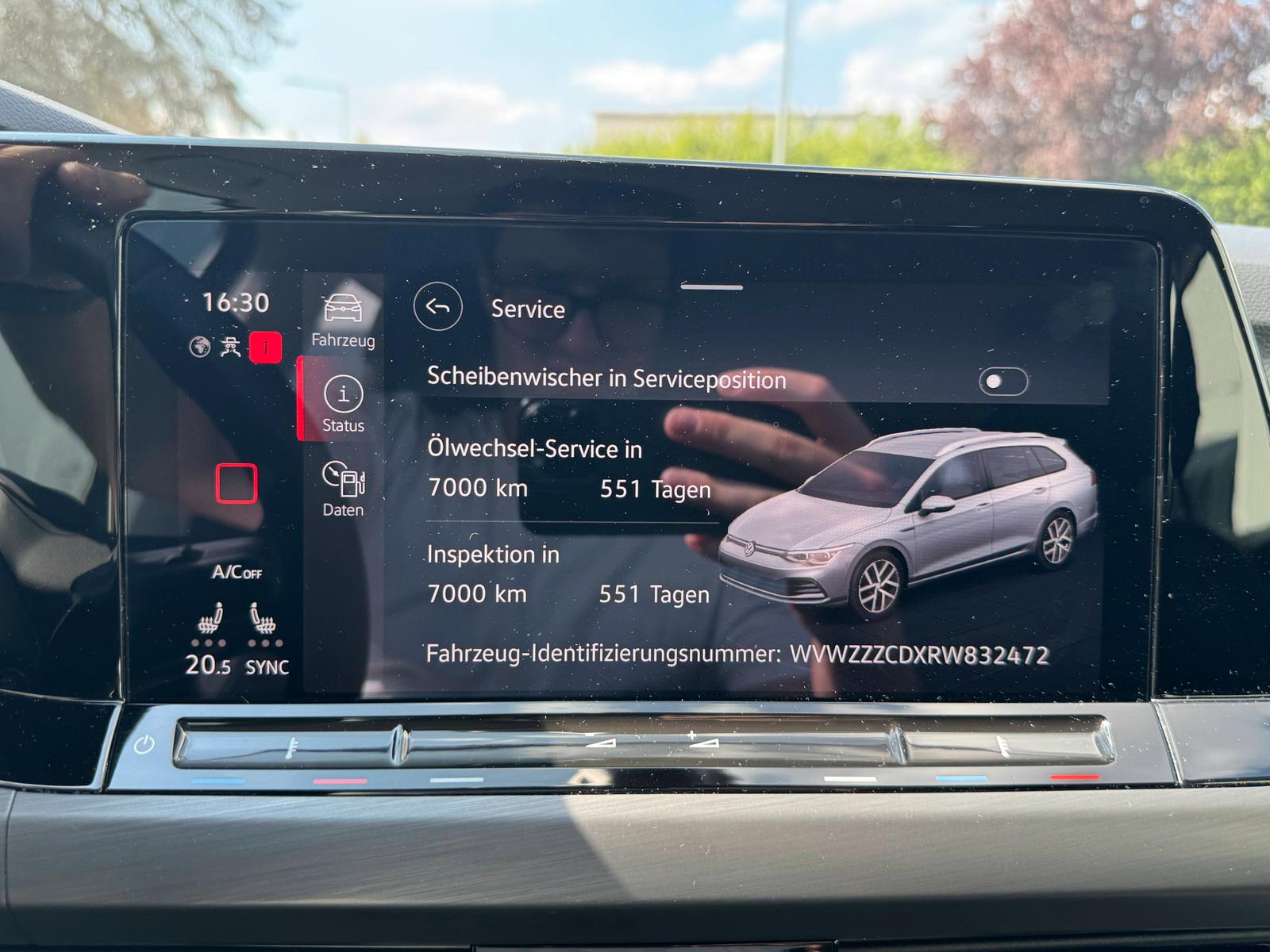 Volkswagen Golf Variant Style 2.0 TDI DSG ACC LED+ NAVI, миниатюра 16