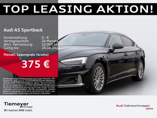 Audi A5 Sportback 40 TDI Q S LINE LEDER KAMERA MEMORY