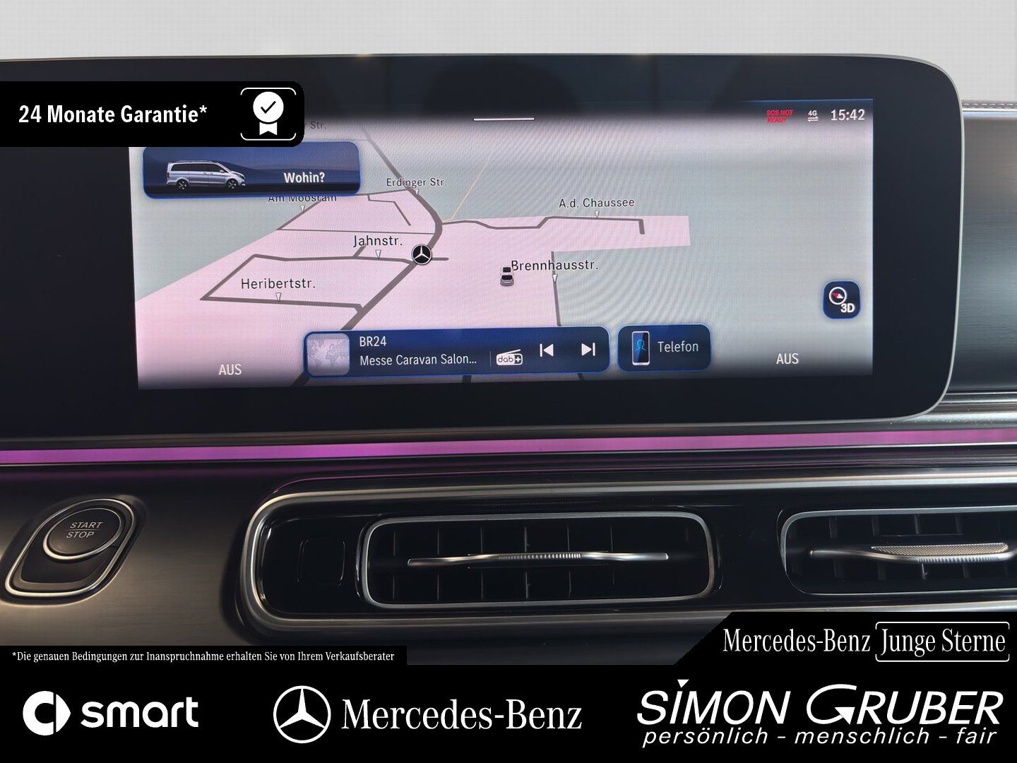 Fahrzeugabbildung Mercedes-Benz EQV 300 Lang Avantgarde Pano 6Sitzer facelift