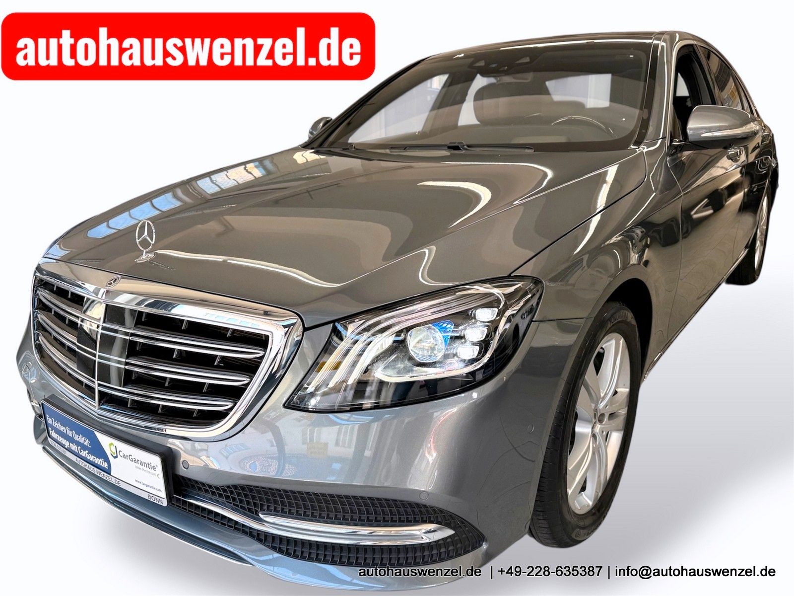 MERCEDES-BENZ S 560 4Matic - 35 tkm - PANO SITZKLIMA AHK HUD