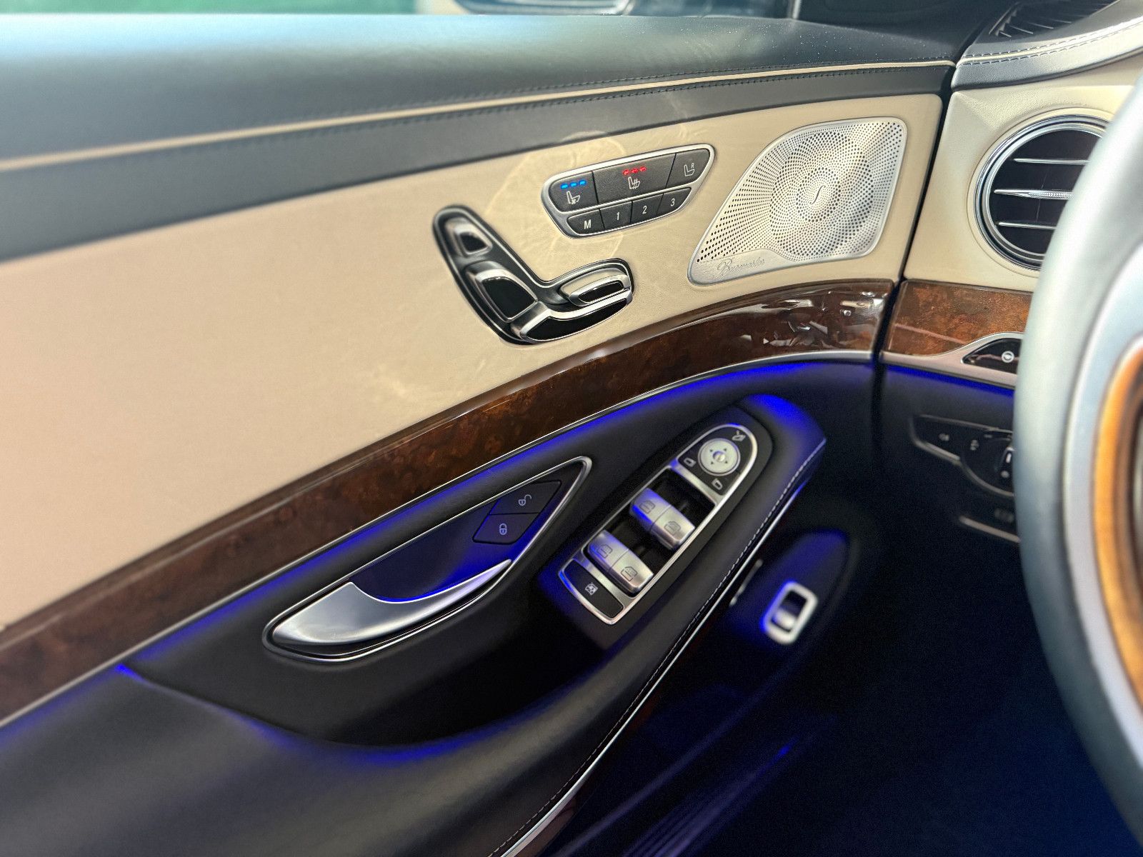 Mercedes-Benz S 500 AMG Lang 4M Designo Pano Burmest Standhzg foto 15
