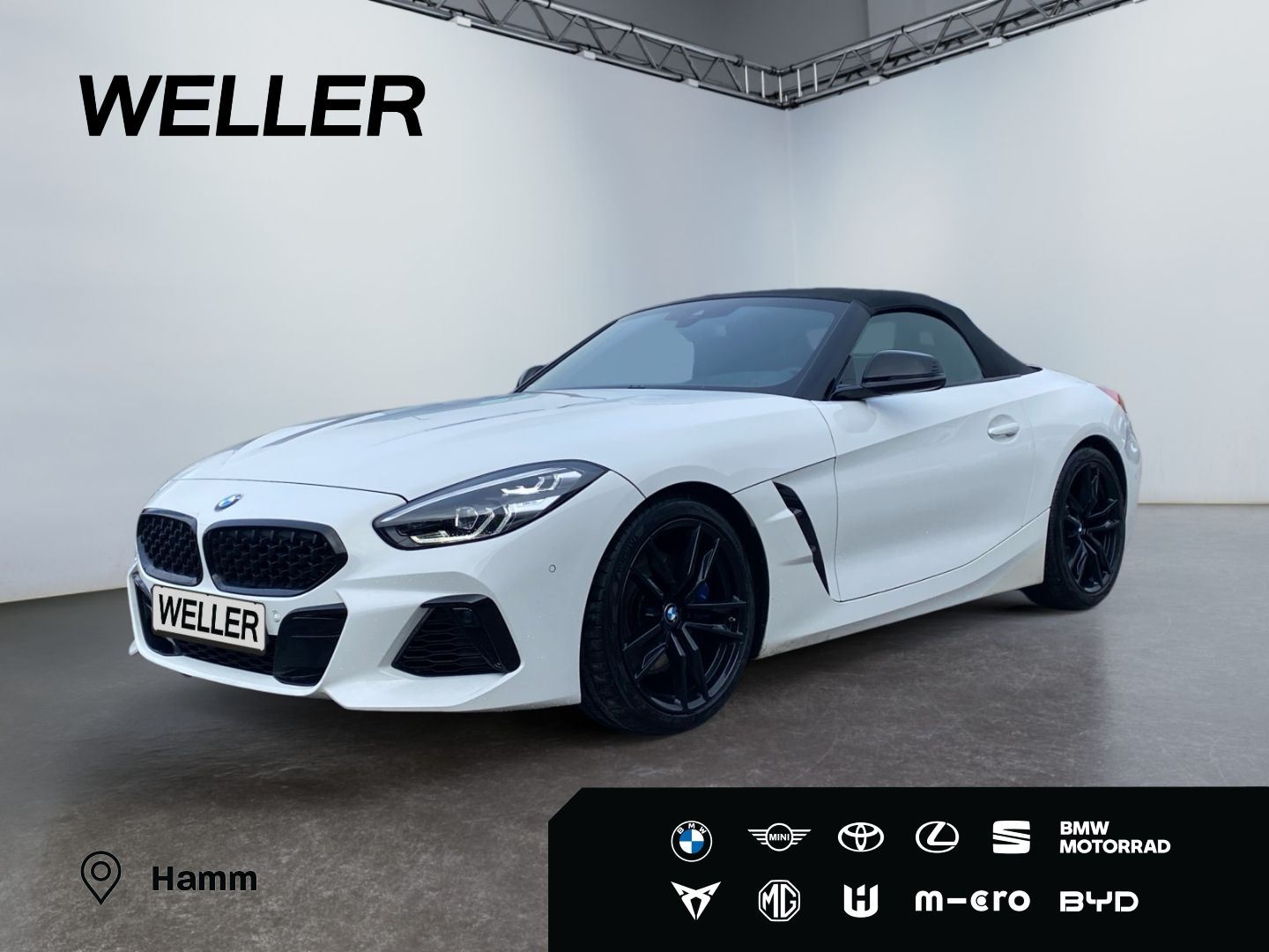 BMW Z4 M40i *LED*HUD*ACC*H/K*19Zoll*CAM*Live CP*