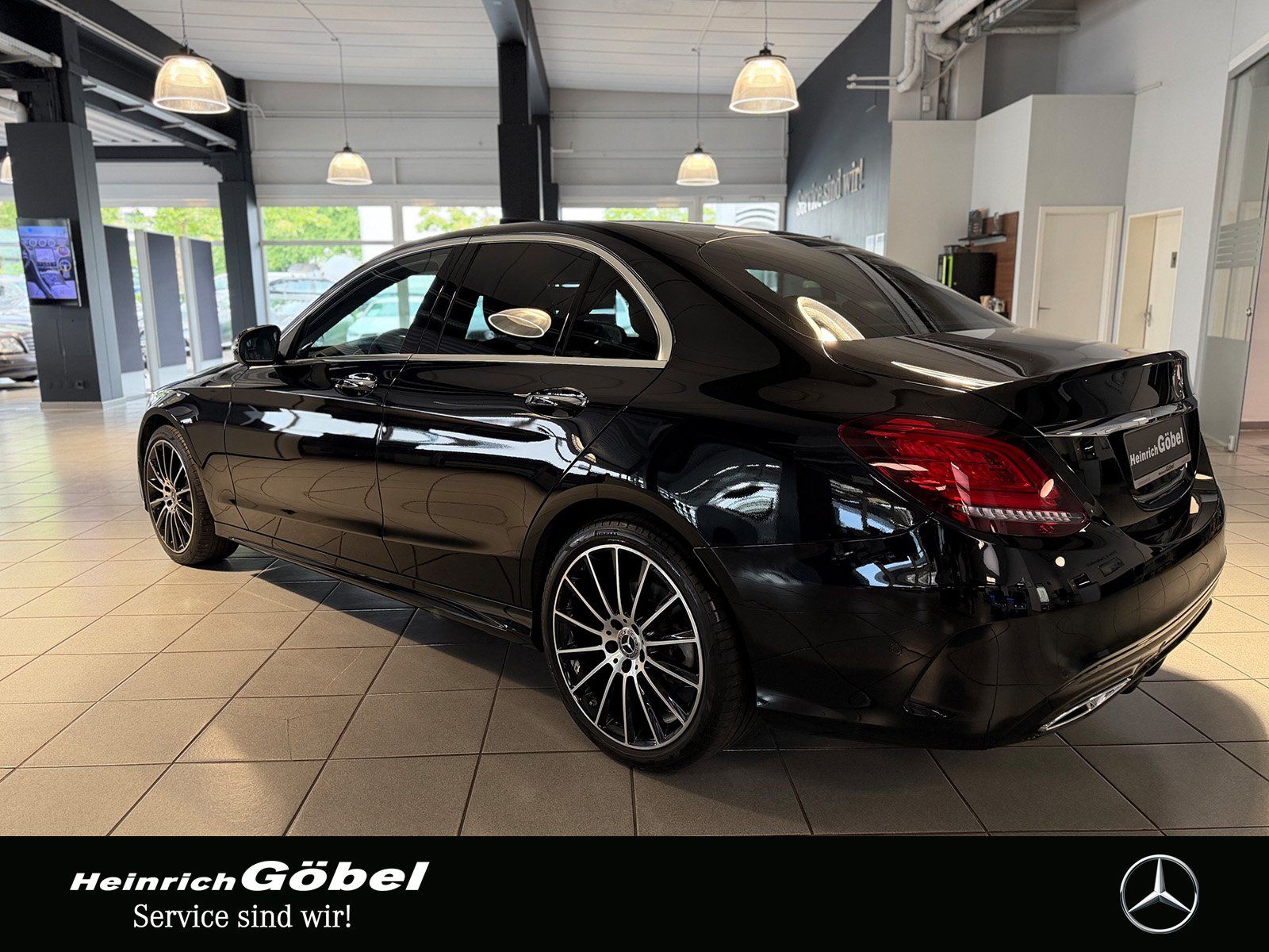 Fahrzeugabbildung Mercedes-Benz C 220 d AMG Line (EURO 6d-TEMP)