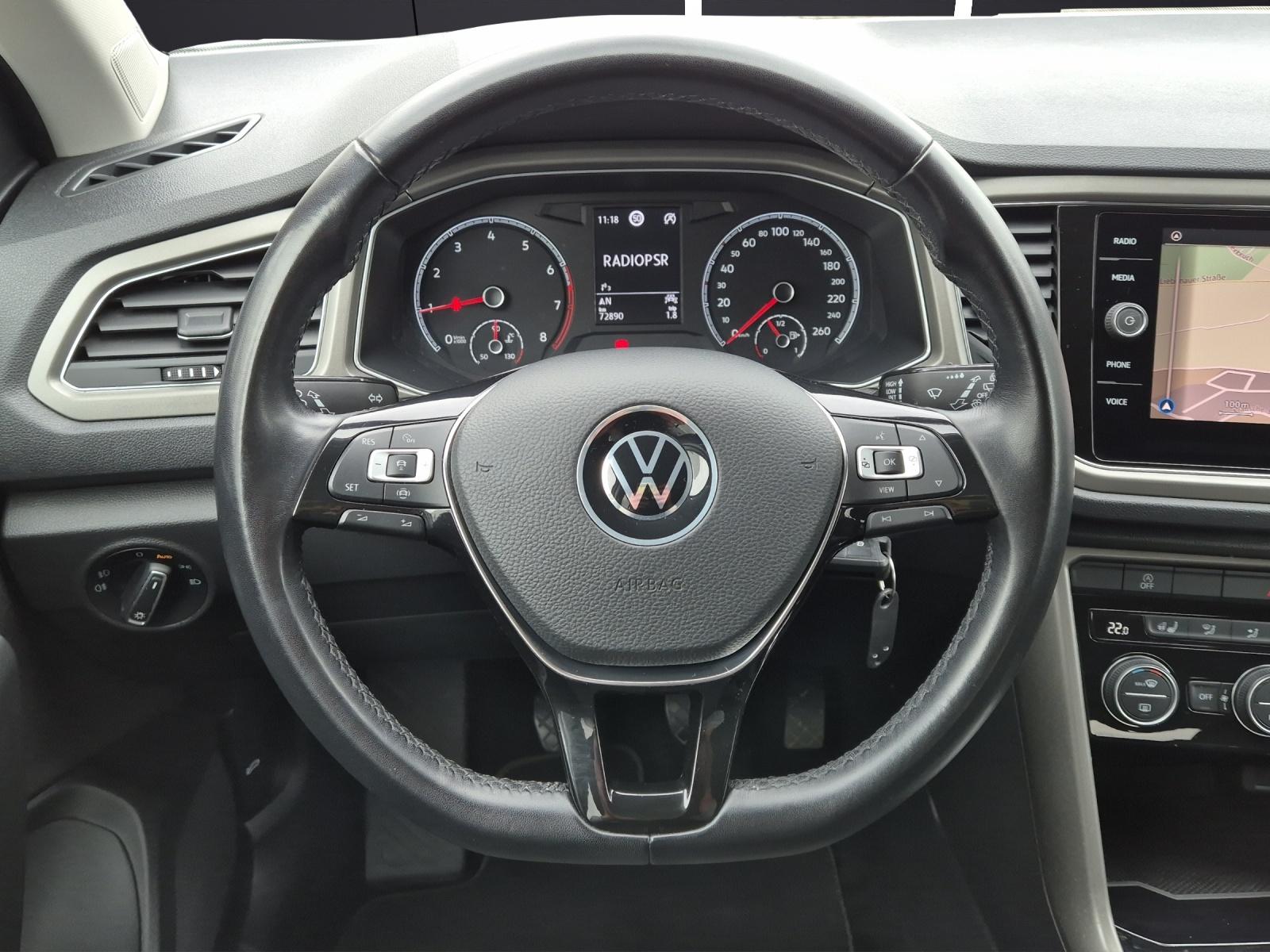 Volkswagen T-Roc TSI Style LED Navi AHK ACC RFK SH, миниатюра 17