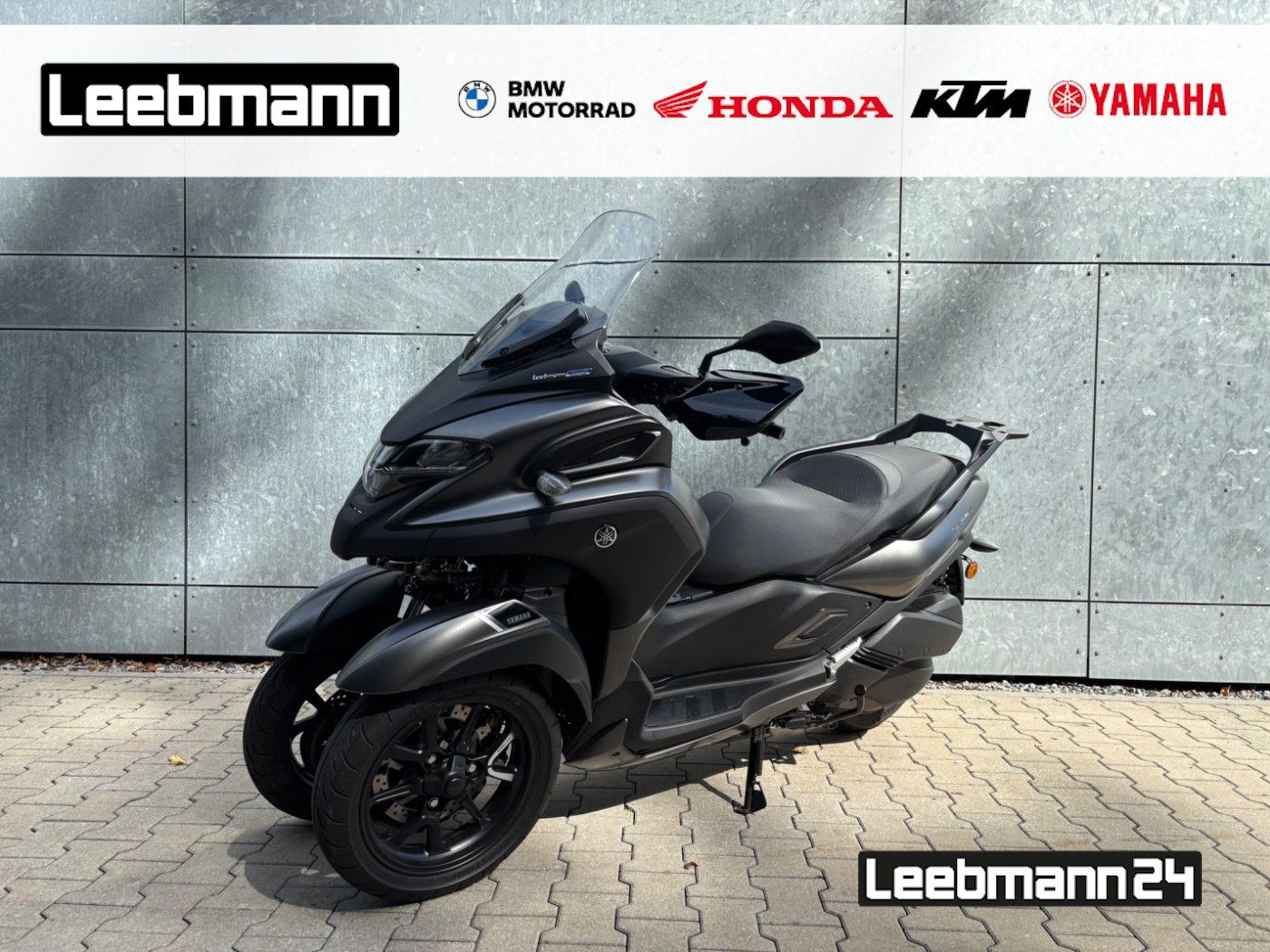 Fahrzeugabbildung Yamaha Tricity 300 Handschutz Gepäckbrücke