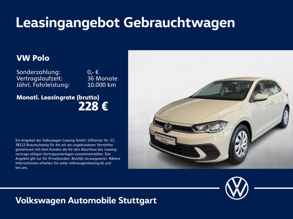 Polo Life 1.0 TSI App-Connect Klima LED SHZ ACC