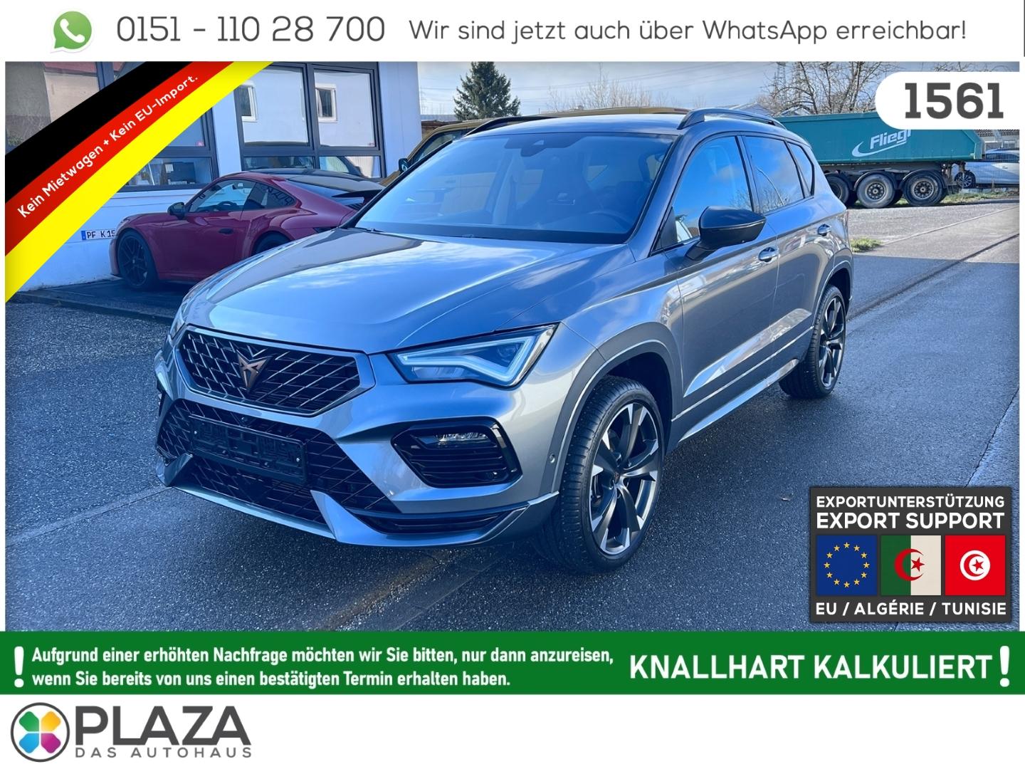 Cupra Ateca 1.5TSI DSG 19'' VC ACC NAVI 360K KEY eHECK