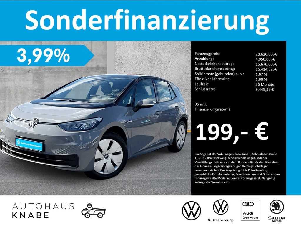 ID.3 Pure Performance LED NAVI APP SHZ KAMERA