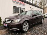 Mercedes-Benz C 220 CDI T AVANTGARDE"LEDER COGNAC/1.HAND" - Mercedes-Benz C 220: Braun