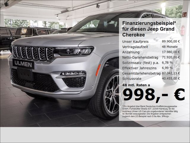 Jeep Grand Cherokee 5.7 V8 Summit Reserve Luftfahrwer