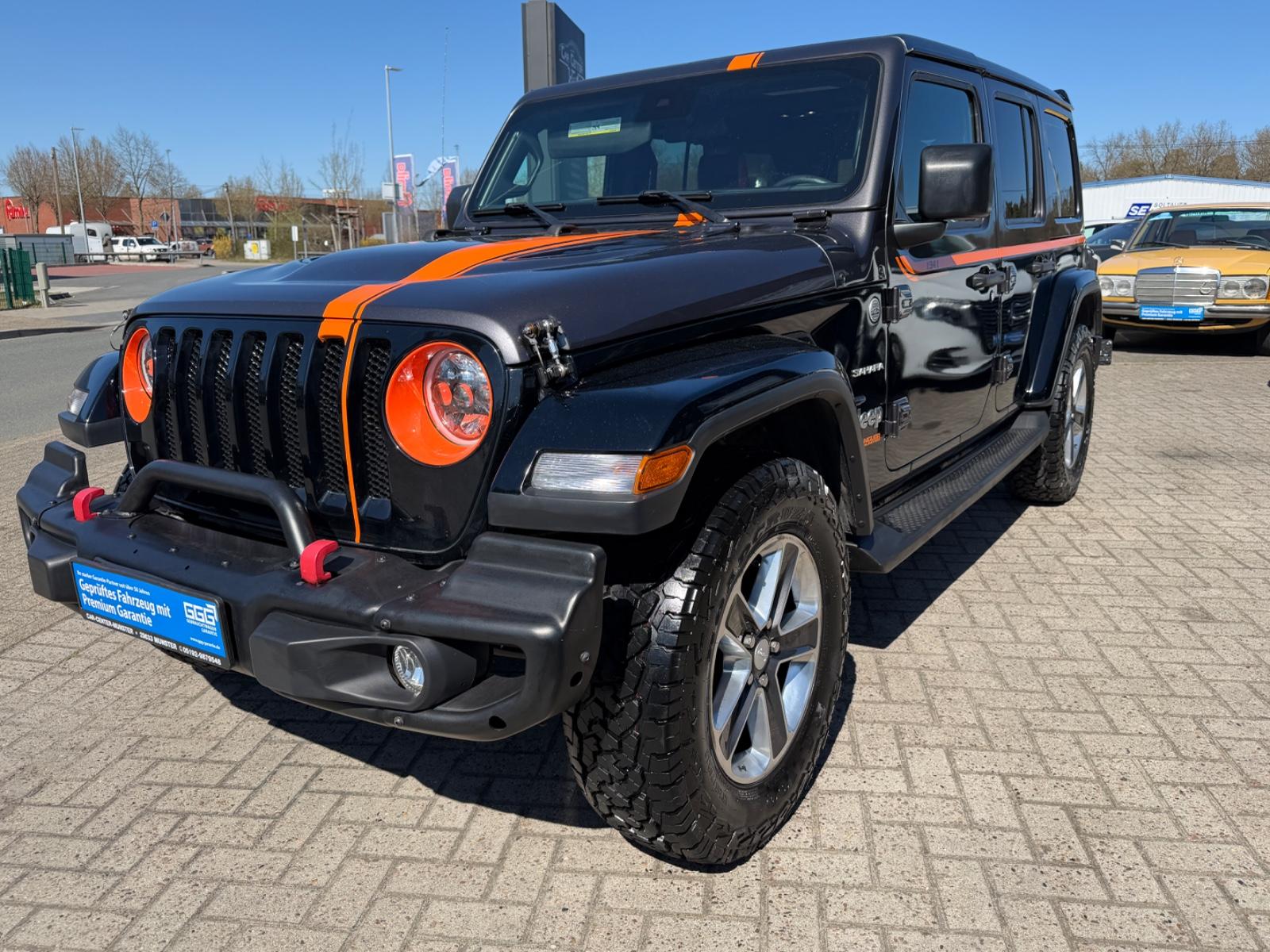 Jeep Wrangler Sahara 3,6 V6 Faltdach 4X4 Klima LPG