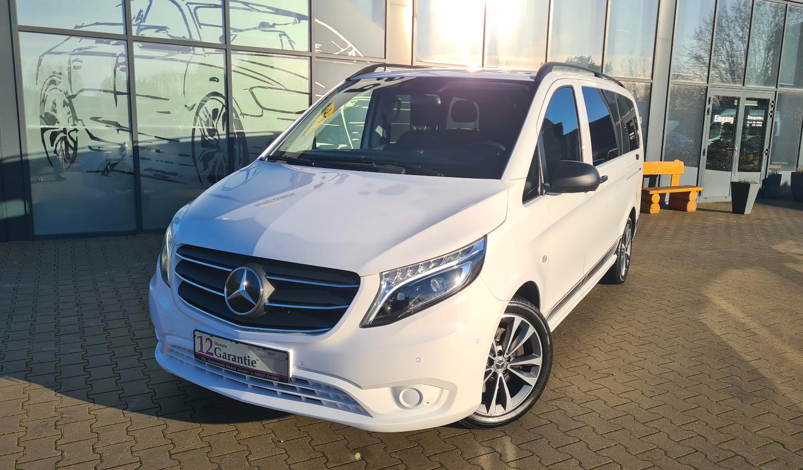 Mercedes-Benz Vito Tourer 124 CDI*Lang*LED*Navi*Leder*AHK