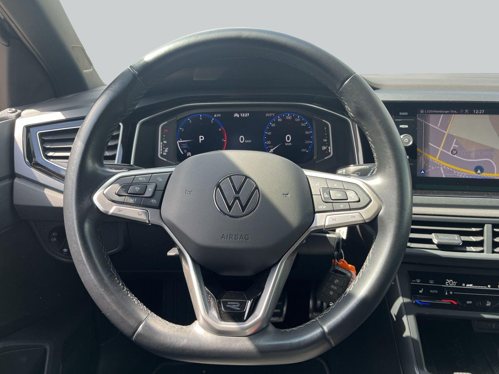 Volkswagen Polo 1.0 TSI DSG R-Line Fahrschulwagen Kamera Na, миниатюра 16