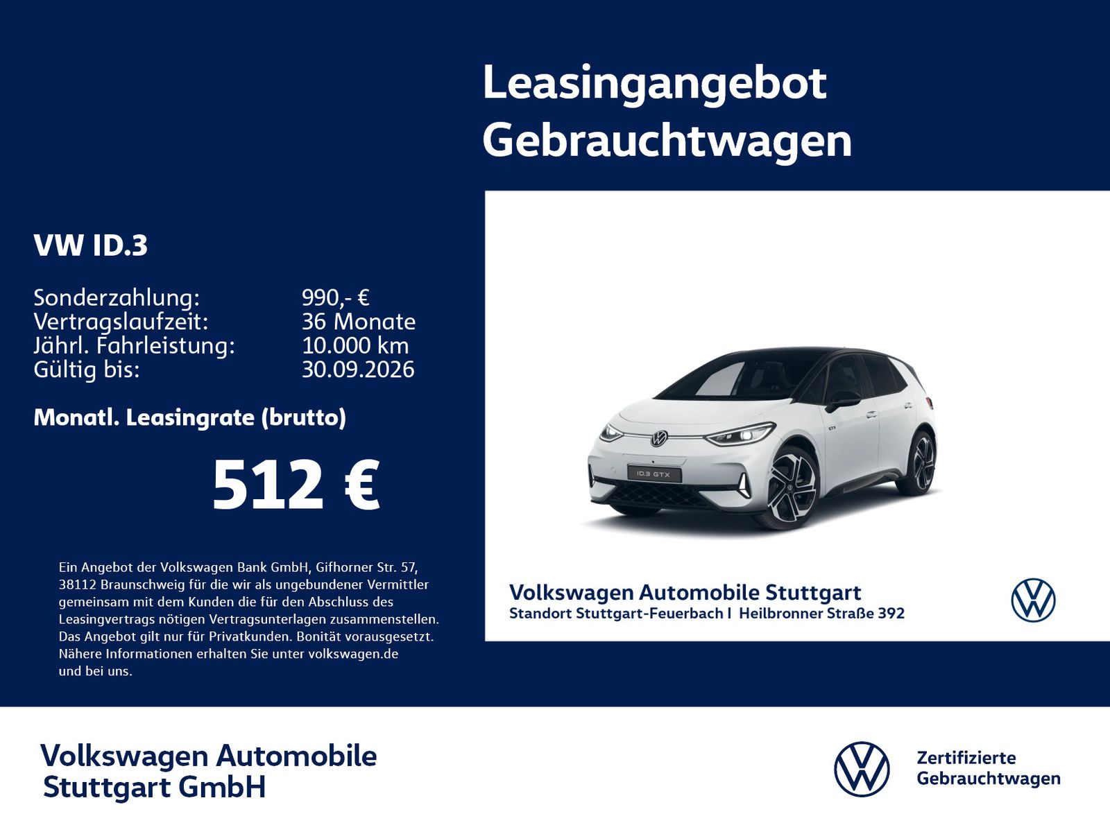 Volkswagen ID.3 GTX Navi Kamera Standheizung foto 2
