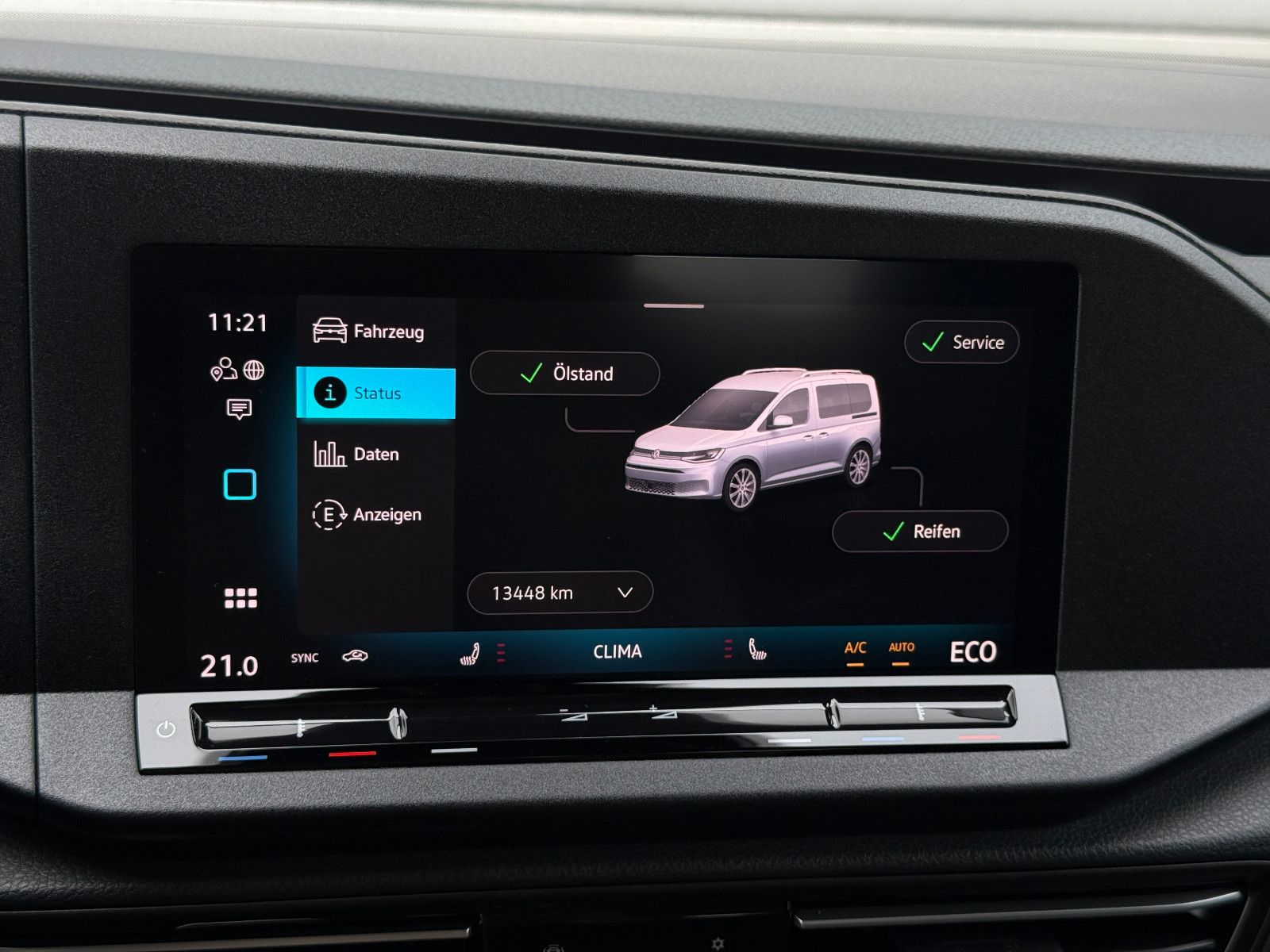 Fahrzeugabbildung Volkswagen Caddy Life "Energy" TSI eHybrid ACC Navi Kamera