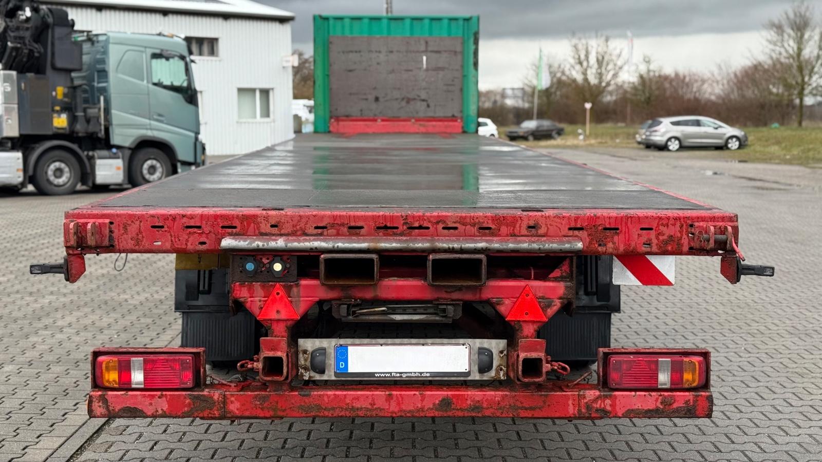 Krone SD Liftachse BPW Staplerhalterung Palettenkasten