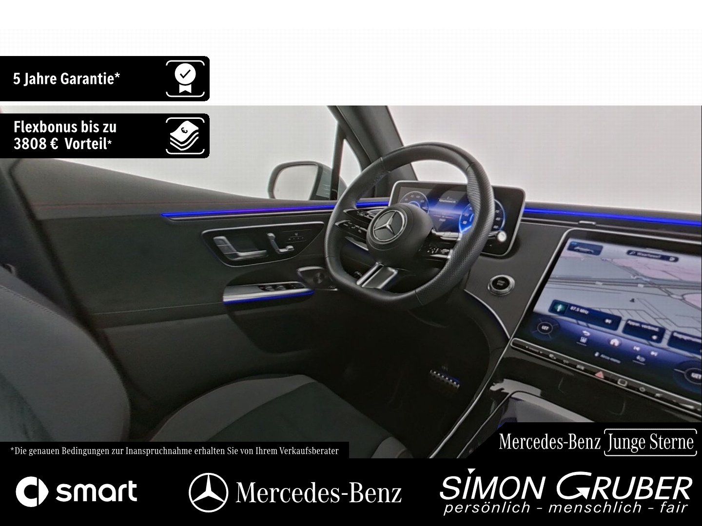 Fahrzeugabbildung Mercedes-Benz EQE 350 4M SUV AMG Pano Airmatic DigiLight 360