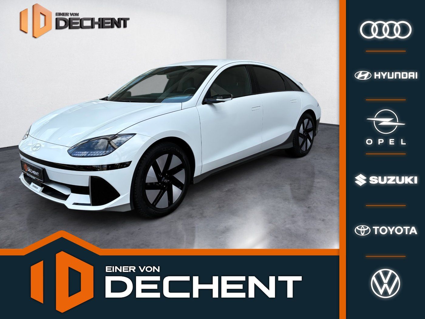 Fahrzeugabbildung Hyundai Ioniq 6 Elektro 77 Uniq 360,HUD,KlimaA,LED,Navi