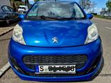 Peugeot 107 Active 68 TÜV AU NEU GARANTIE 1HAND - blaue Peugeot 107