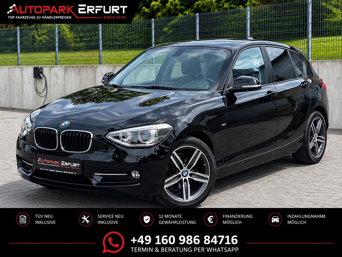 BMW 116i SPORT*Klima*Temp*Leder*Xenon*Phone*StzH*PDC