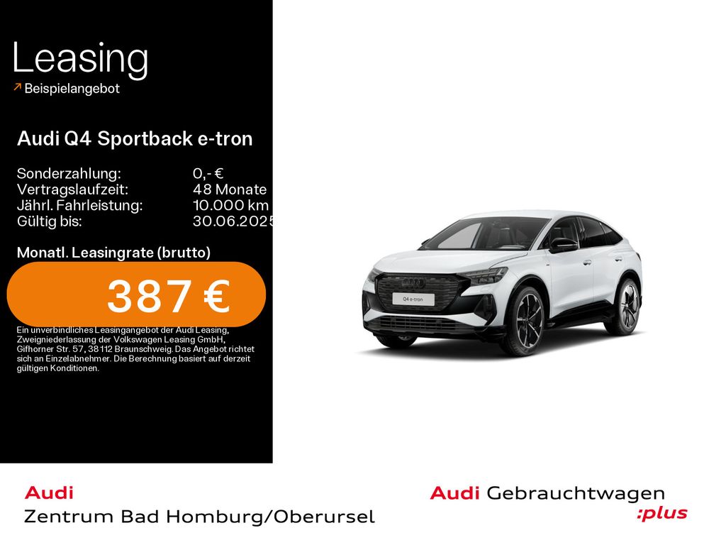 Audi Q4 Sportback e-tron 45 S line*Navi*Matrix*Alu*PD